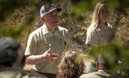 U.S. Forest Service Chief Tom Schultz met with Region 4 employees and toured forests in southern Utah in late May.